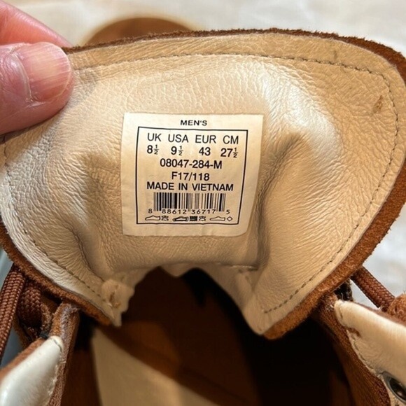 Supra Charles Suede Sneakers Brown/Bone Men SZ US 9.5 UK 8.5 - Picture 10 of 10